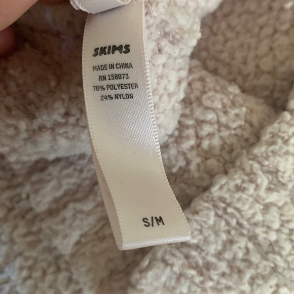 Skims Cozy Collection Pink Cozy Knit Set - Picture 7 of 14